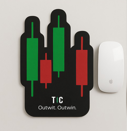 candlestick chart mouse pad for forex traders